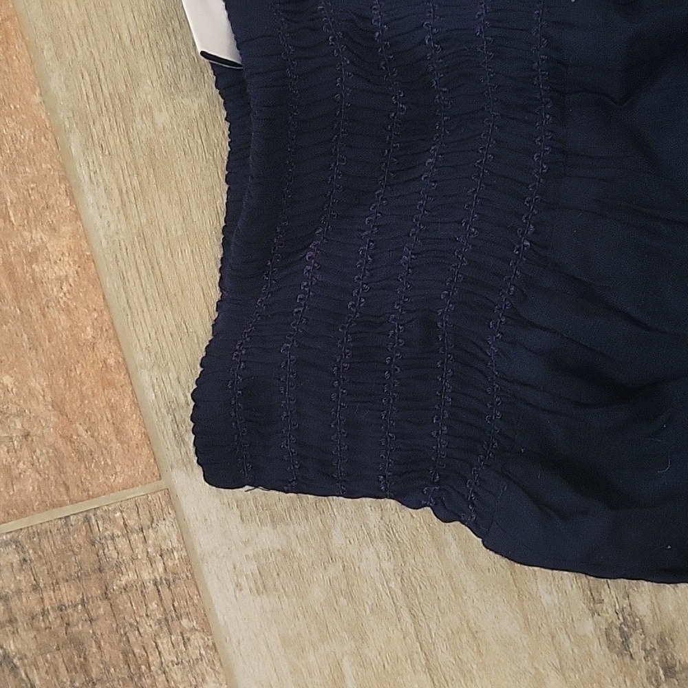 Womens Patrons of Peace Small Navy Wide Leg Parts NWT - Picture 5 of 8